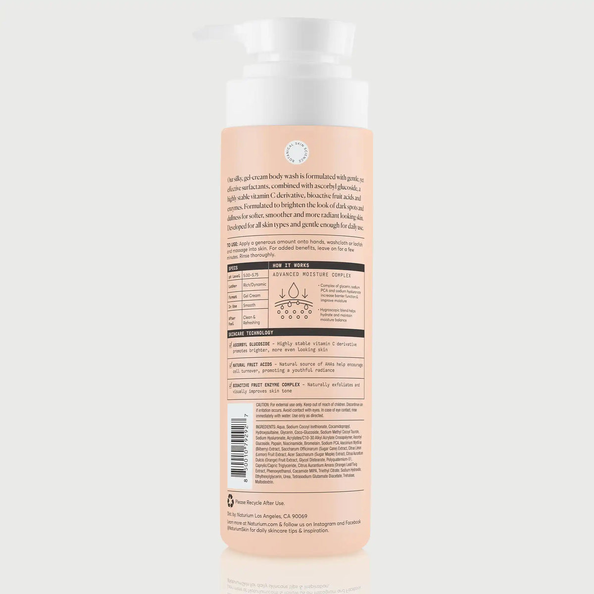 the-brightener-vitamin-c-brightening-body-wash-r2 NATR-The-Brightener-Body-Wash_back.webp